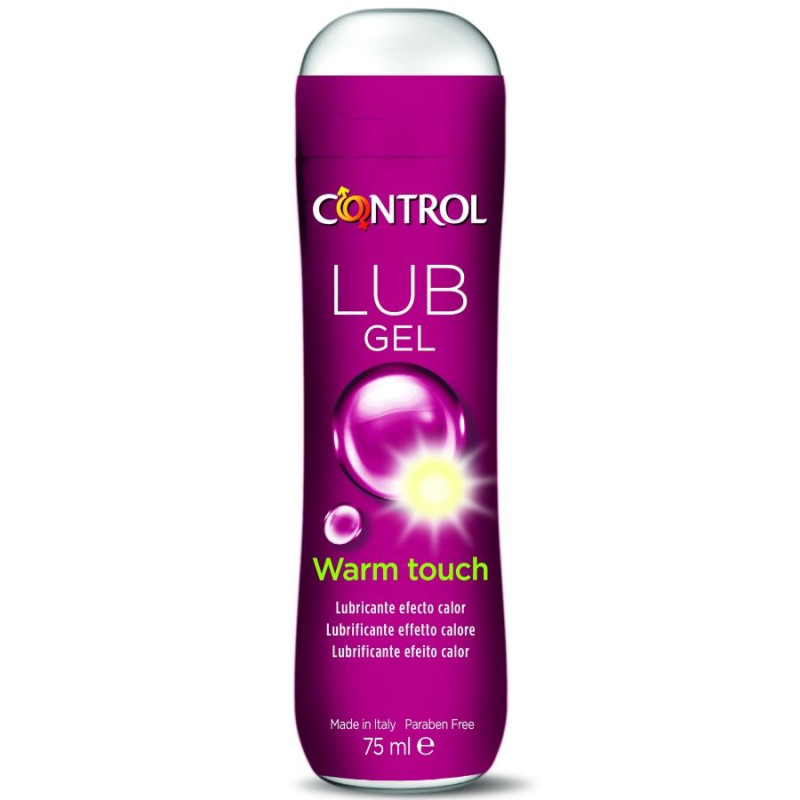 Control - Gel Lubrifiant Effet Chaleur Lub 75 Ml